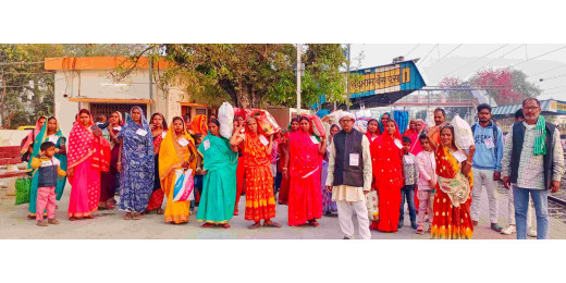 बदलो बिहार महाजुटान रैली में भाकपा माले का जत्था हुआ रवाना